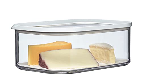 Mepal - Caja de queso Modula - Caja de Almacenamiento con Tapa para Lonchas de Queso...