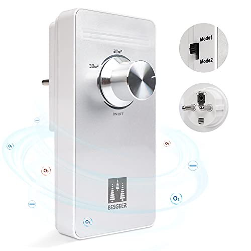 Generador de ozono Purificador de aire, esterilizador asesino de olores, para...