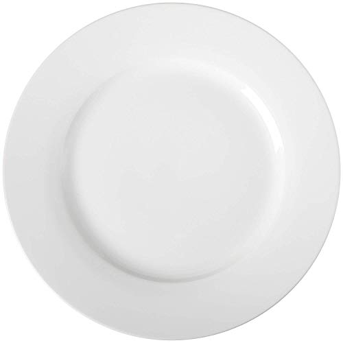 Amazon Basics platos llanos, 6 Unidad, 10.5'