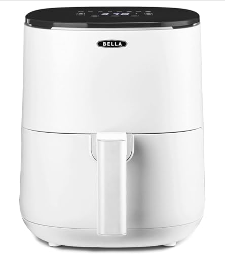 bella Freidora de aire con pantalla táctil de 2.9QT, sin precalentamiento, sin...