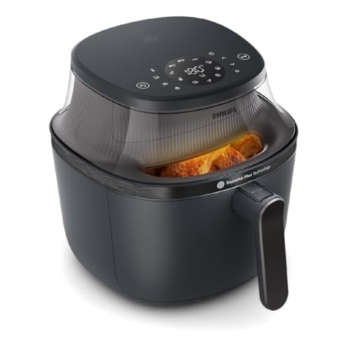 Philips Airfryer Serie 3000 4.2L, Ventana de cocción, 16 en 1 Airfryer, Tecnología...