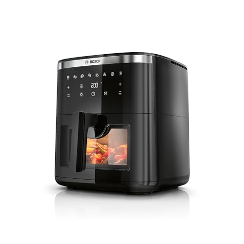 Bosch freidora de aire Serie 6, MAF671BO, Air Fryer XXL con capacidad de 7,2 L, con 7...