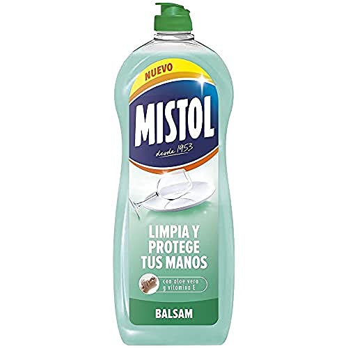 Mistol Aloe Vera - Lavavajillas líquido a mano concentrado, 650 ml - Protege y cuida...