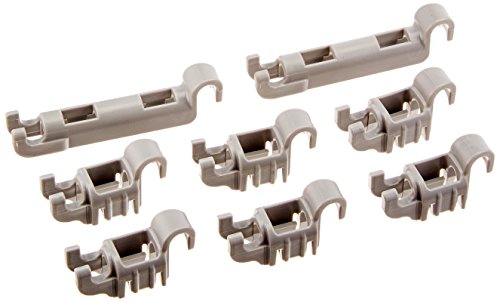 Bosch Dishwasher Lower Rack Flip Tynes Plastic Bearing Clips Kit