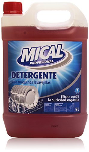 Mical Profesional - Detergente para máquinas lavavajillas - Eficaz contra la...