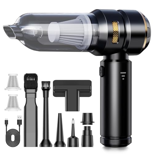 KITBEZN Aspirador de Mano, 26000PA Aspiradora de Mano Sin Cable, 3 Niveles de...