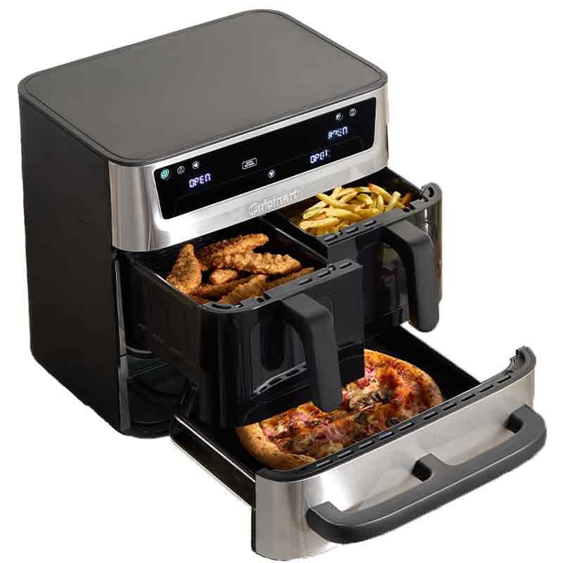 Cuisinart Tri Zone Air Fryer y Horno 13,6L sin PFAS | 3 zonas | 2 cestas 4,3L + horno...